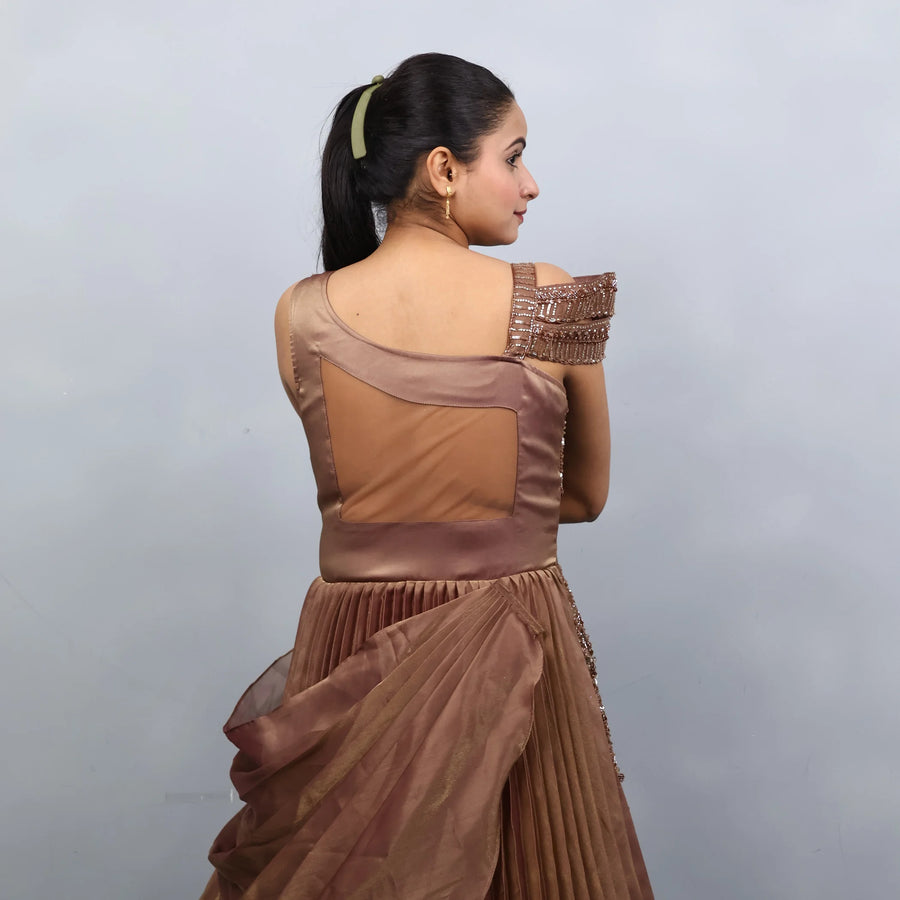 Flary Organza Gown