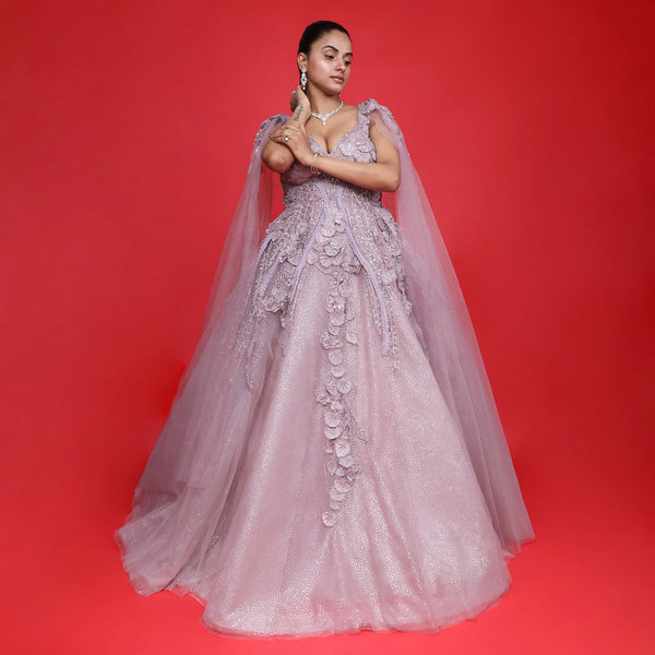 Elegant Western Ceremonial Gown