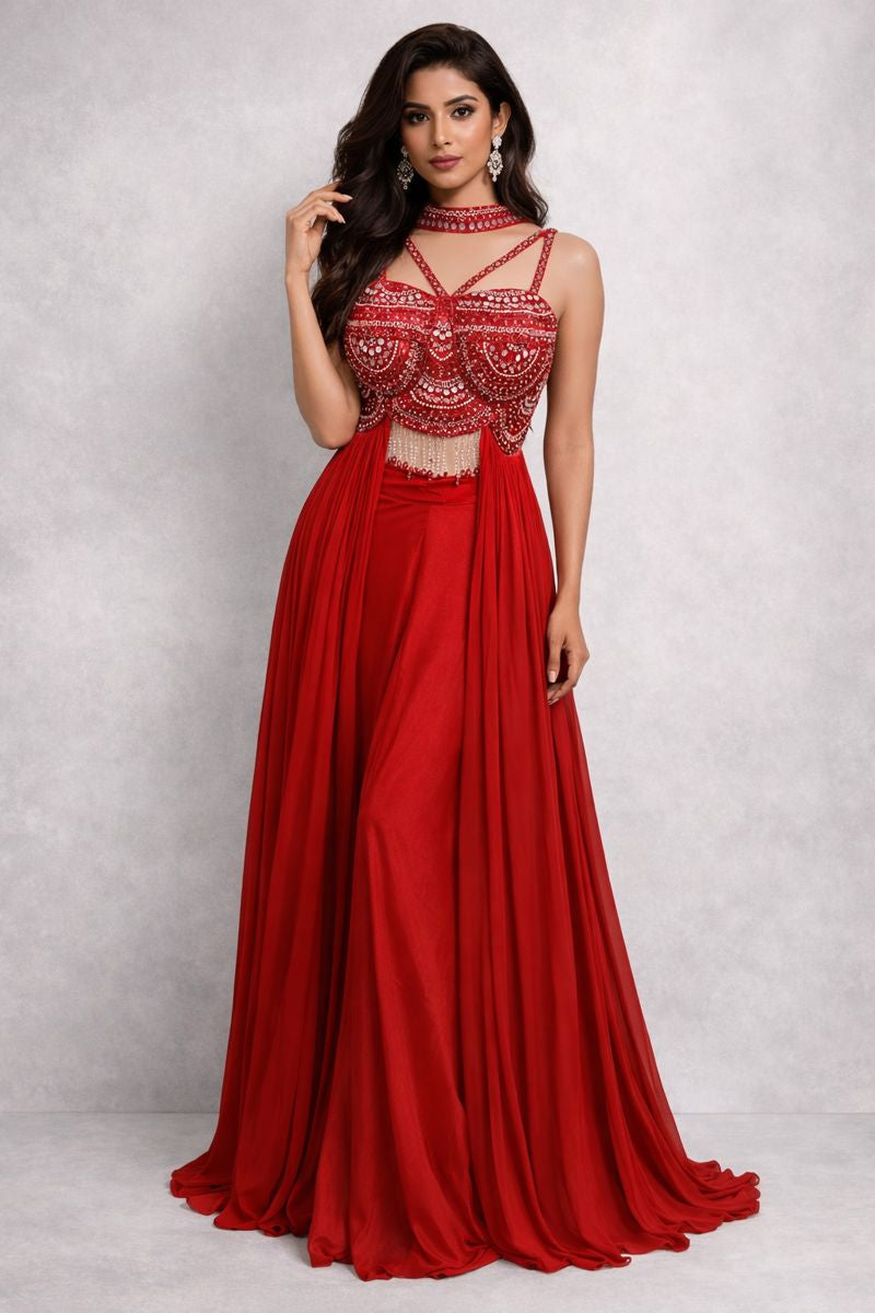 Indo Western Divider 