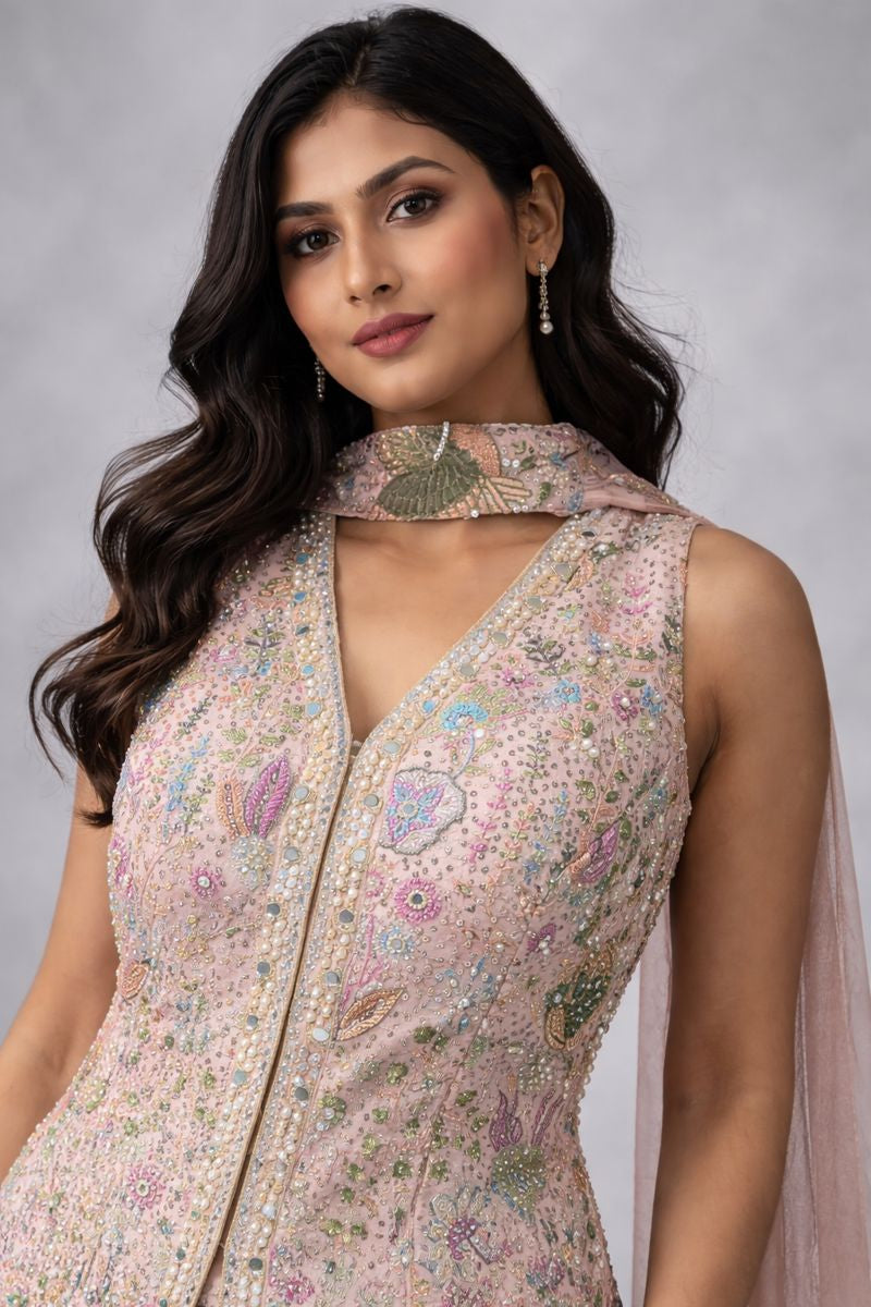 Long Shirt With Sharara