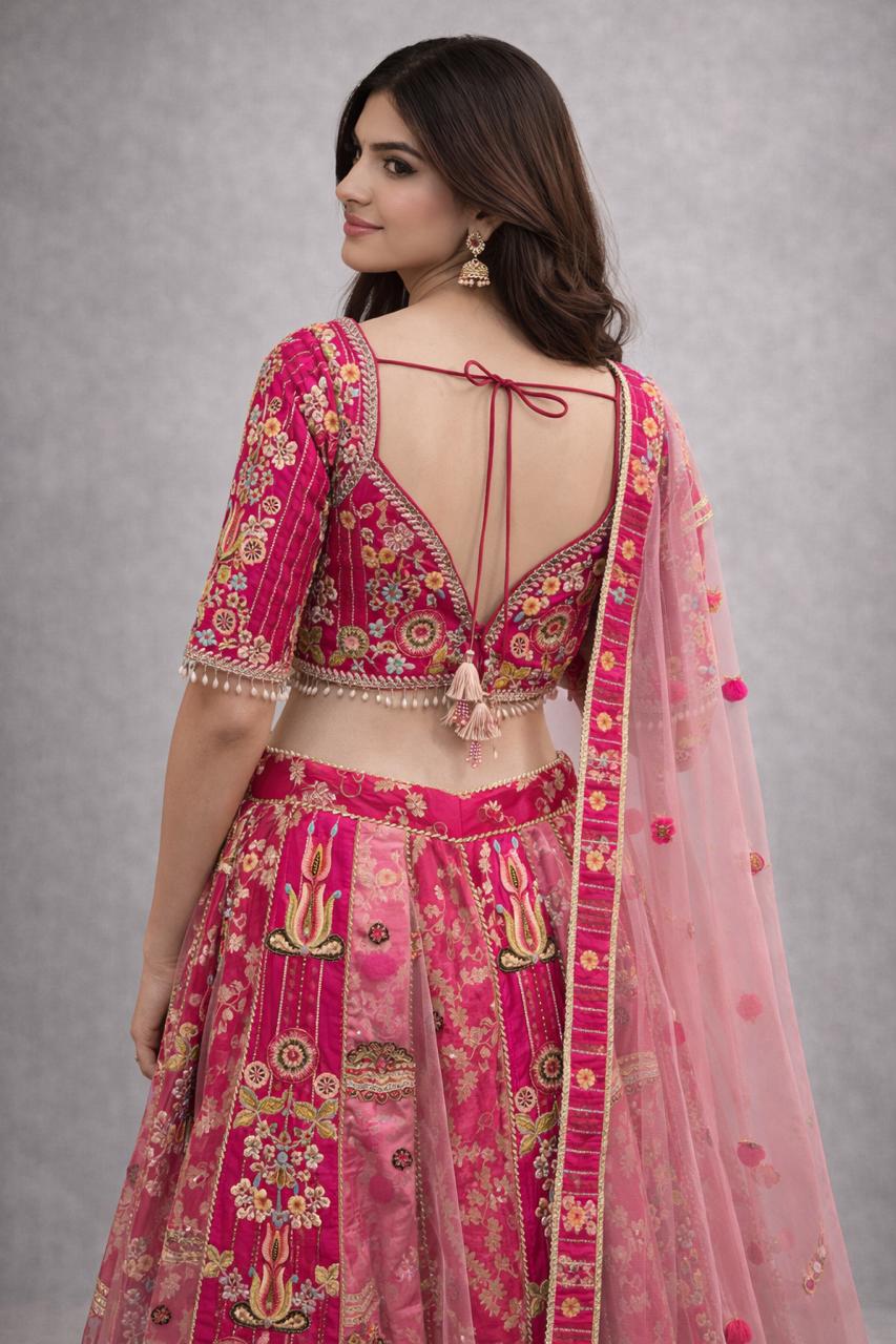 Multi Color Lehenga Choli 