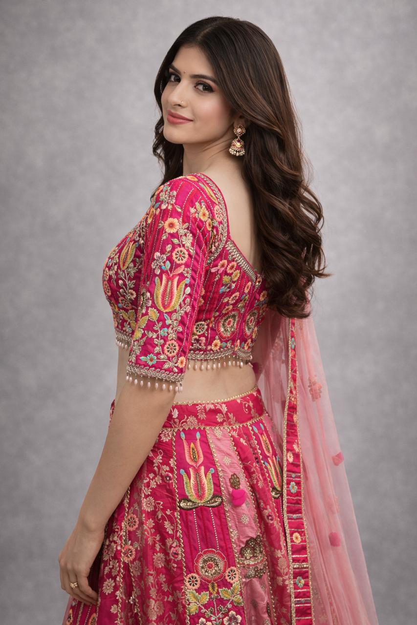 Multi Color Lehenga Choli 