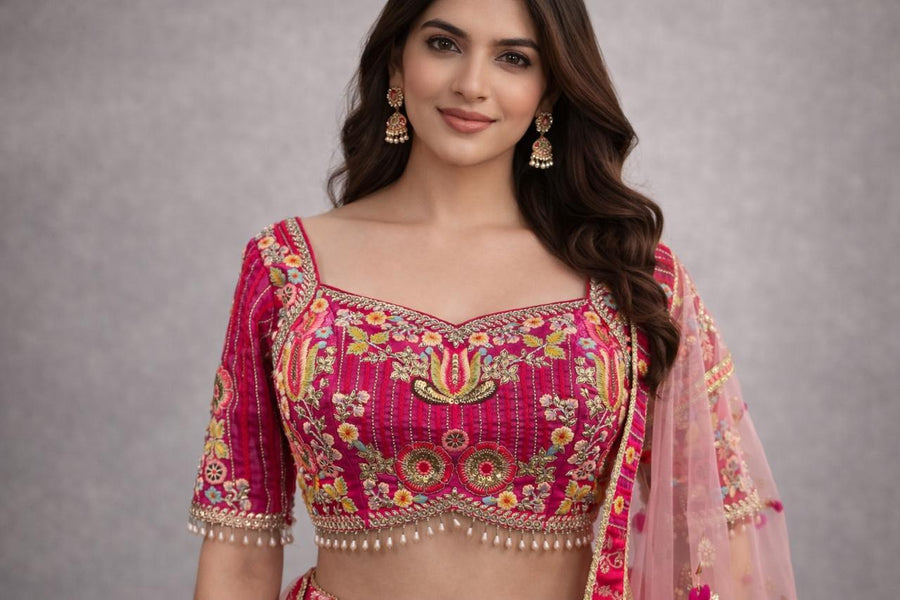 Multi Color Lehenga Choli 