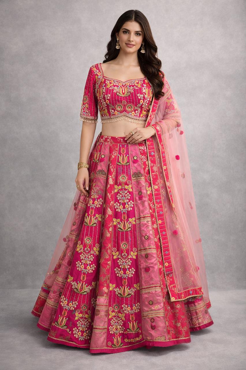 Multi Color Lehenga Choli 