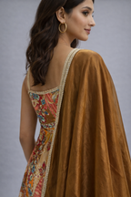 Multi Color Peplum Style Sharara