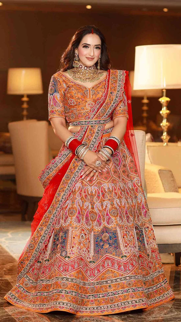 Brown Lehenga Choli