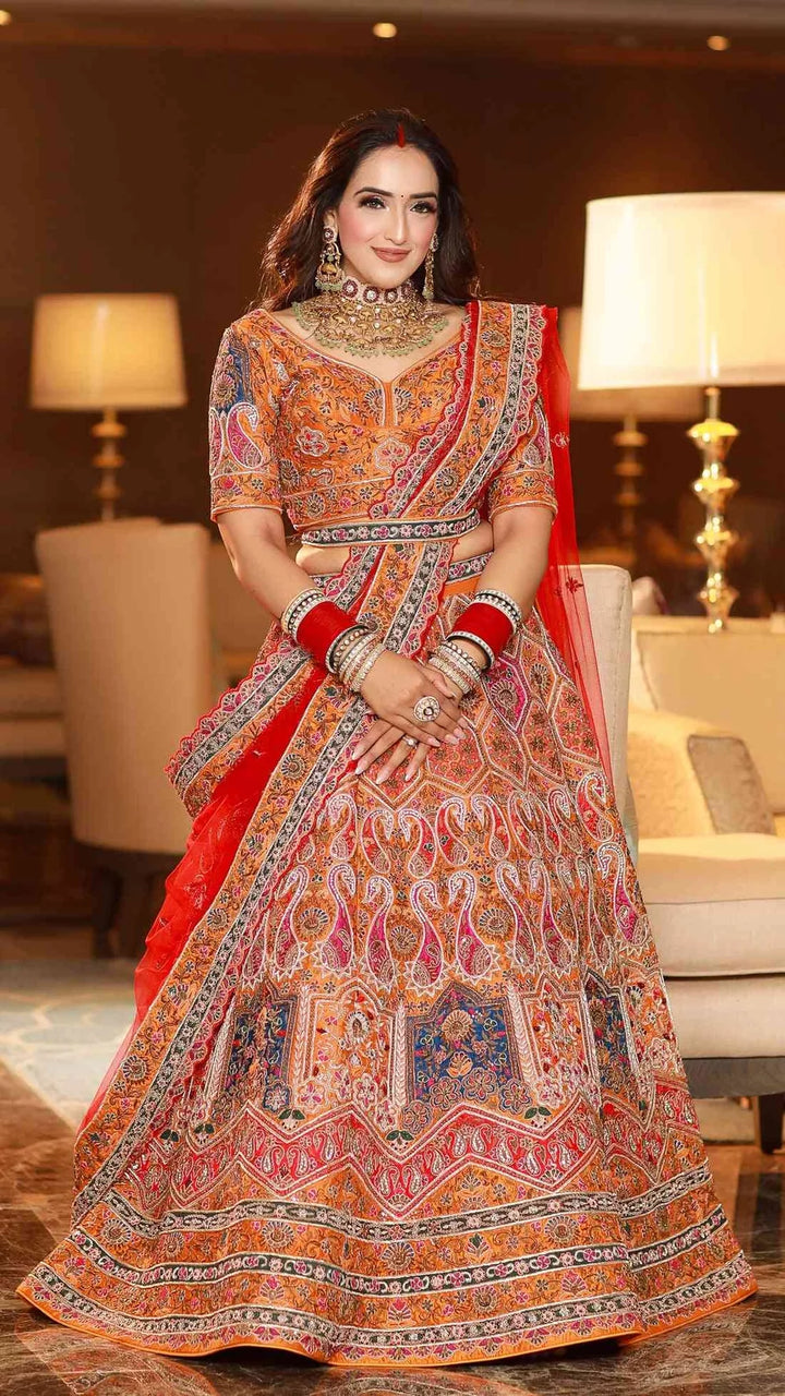 Brown Lehenga Choli