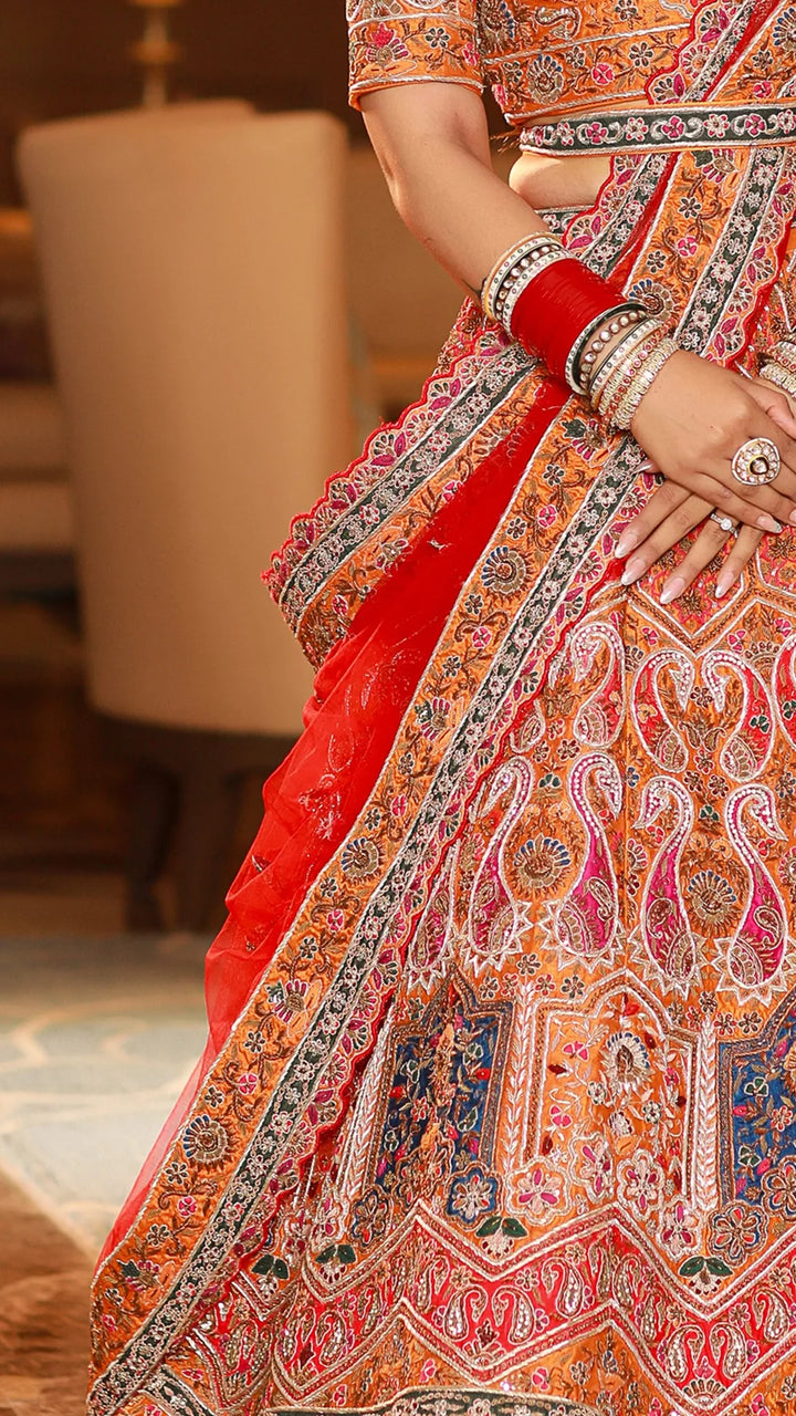 Brown Lehenga Choli