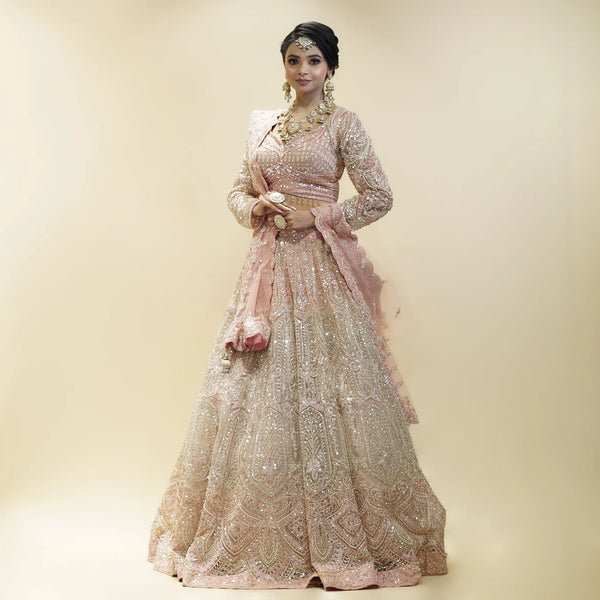Stylish Crop Top Lehenga for Women