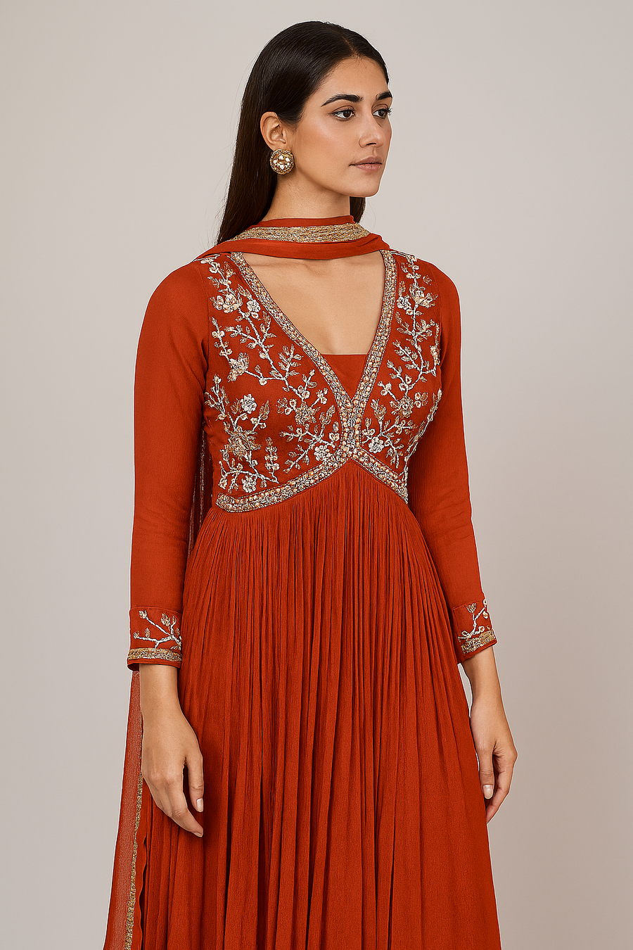 Stylish One Piece Anarkali Gown  profile