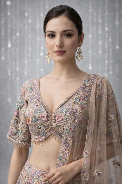 Traditional  Crop Top Lehenga 