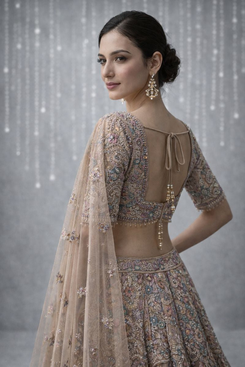 Traditional  Crop Top Lehenga 