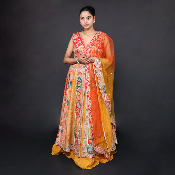 Trendy Indo-Western Skirt 