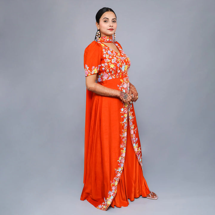 Trendy Western Floor-Length Suits Vastrachowk