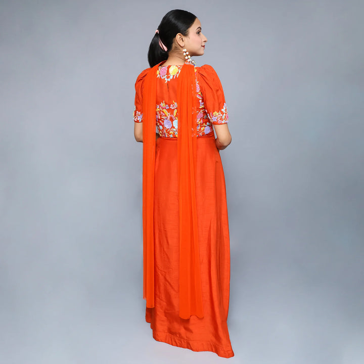 Trendy Western Floor-Length Suits Vastrachowk