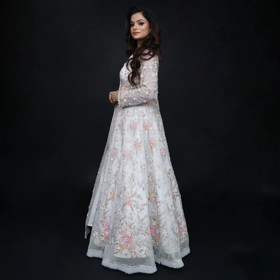 Vastrachowk Chic Indo-Western Jacket & Skirt