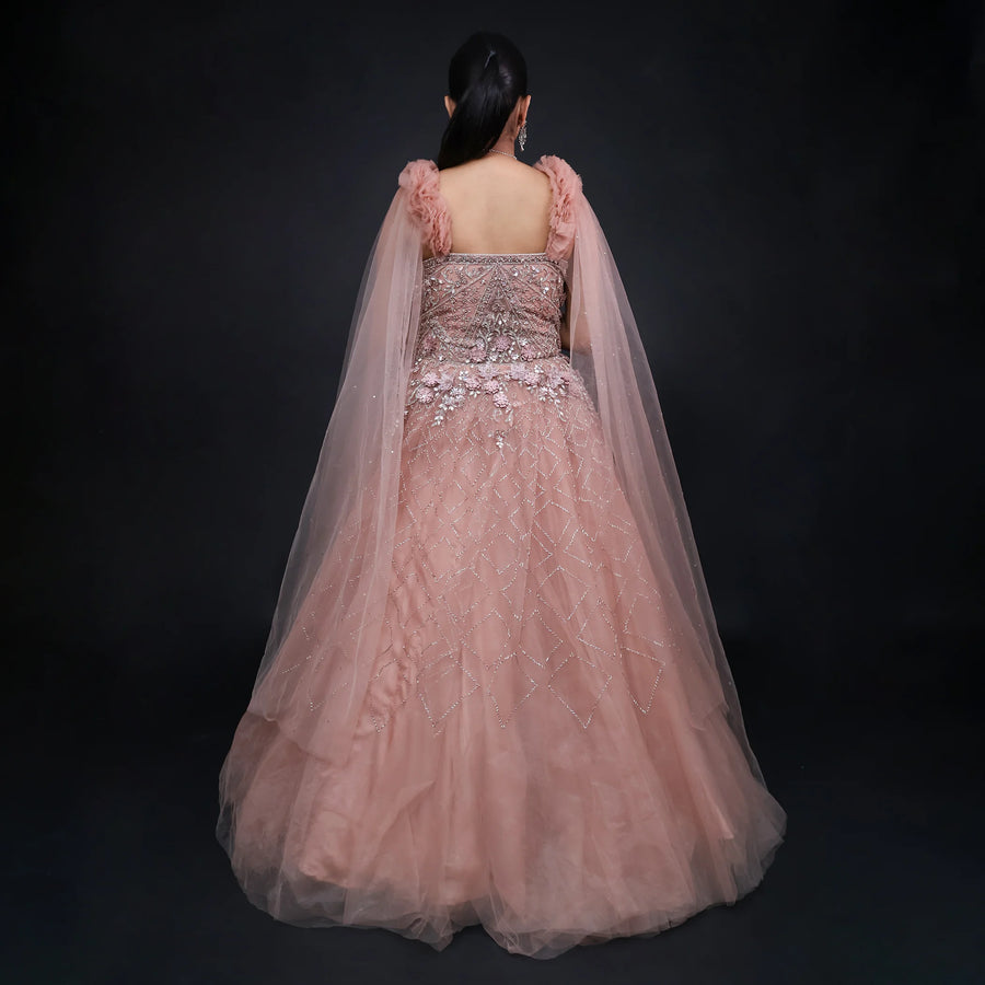 Vastrachowk Elegant Ceremonial Gown for Women