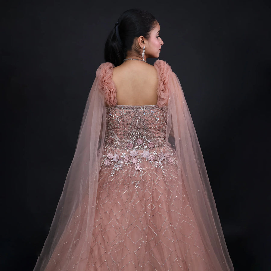 Vastrachowk Elegant Ceremonial Gown for Women