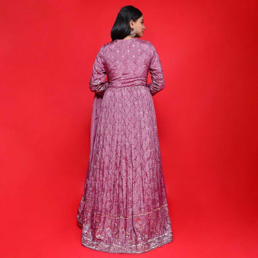Vastrachowk Indo western Lehenga for women's