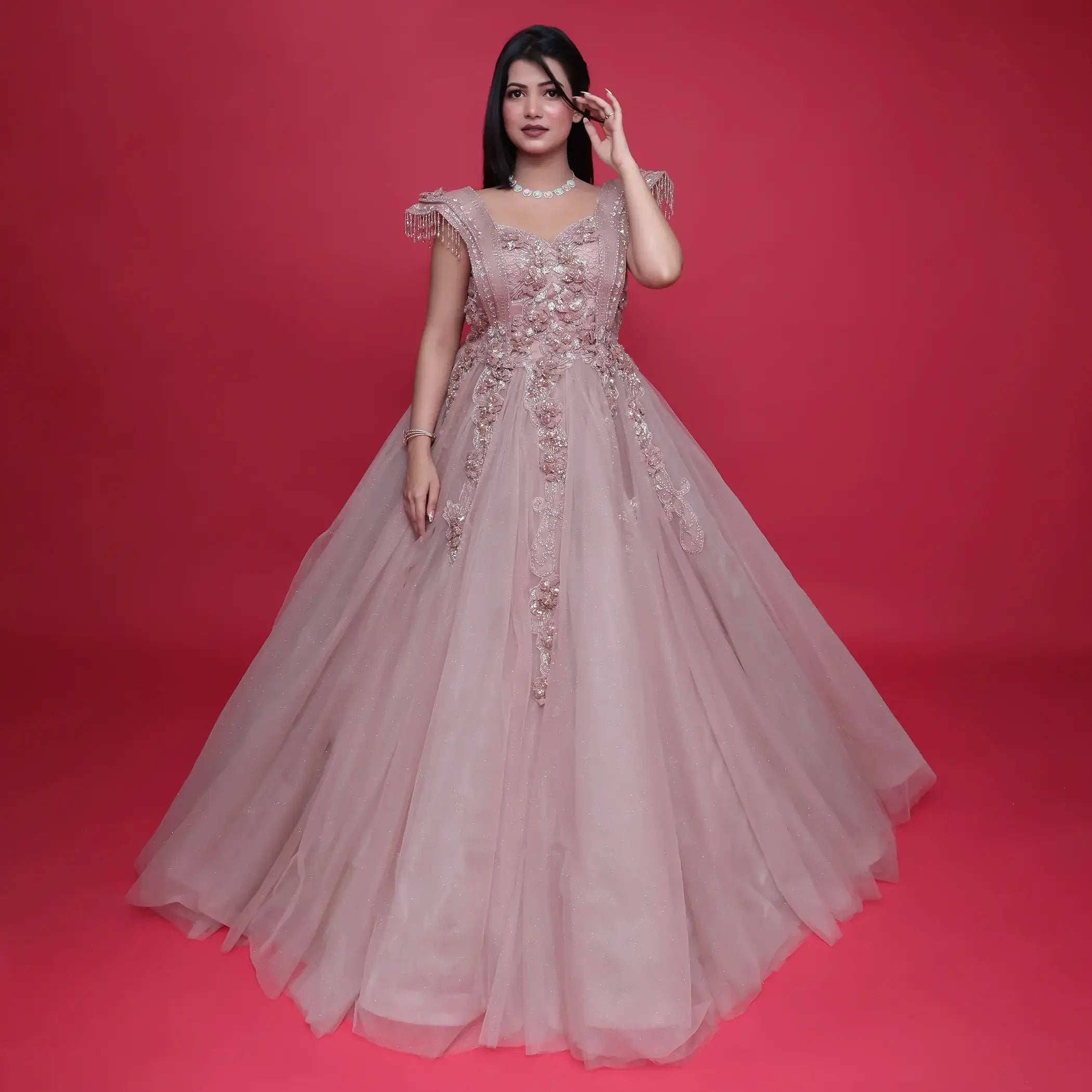 Vastrachowk Stunning Western Celebration Gown