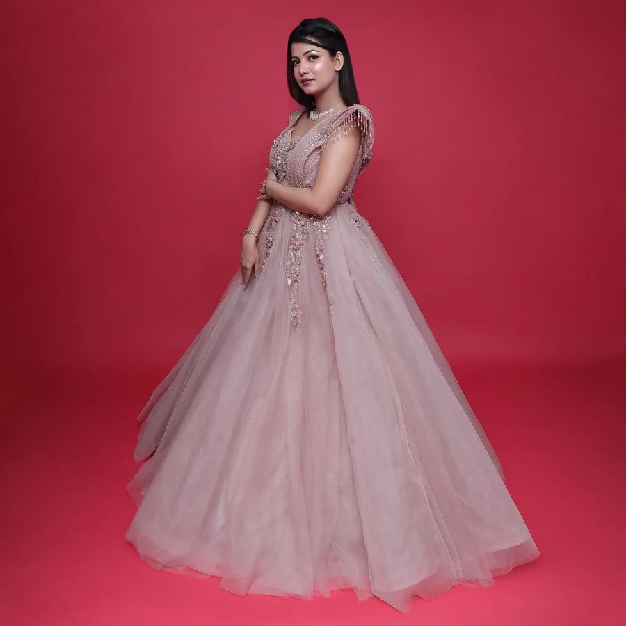 Vastrachowk Stunning Western Celebration Gown