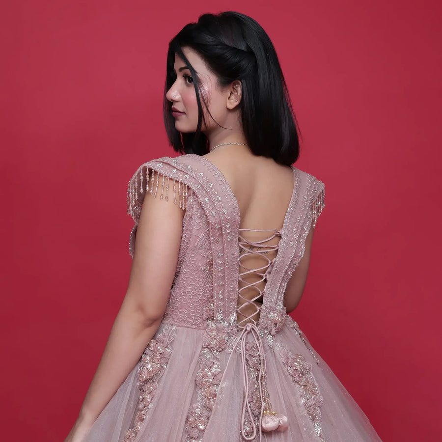 Vastrachowk Stunning Western Celebration Gown