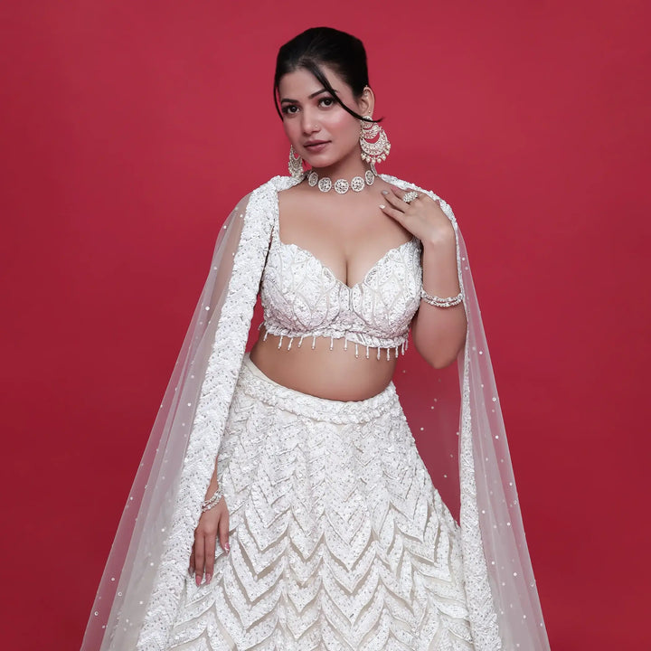Vastrachowk Western Crop Top Lehenga Celebrate in Style