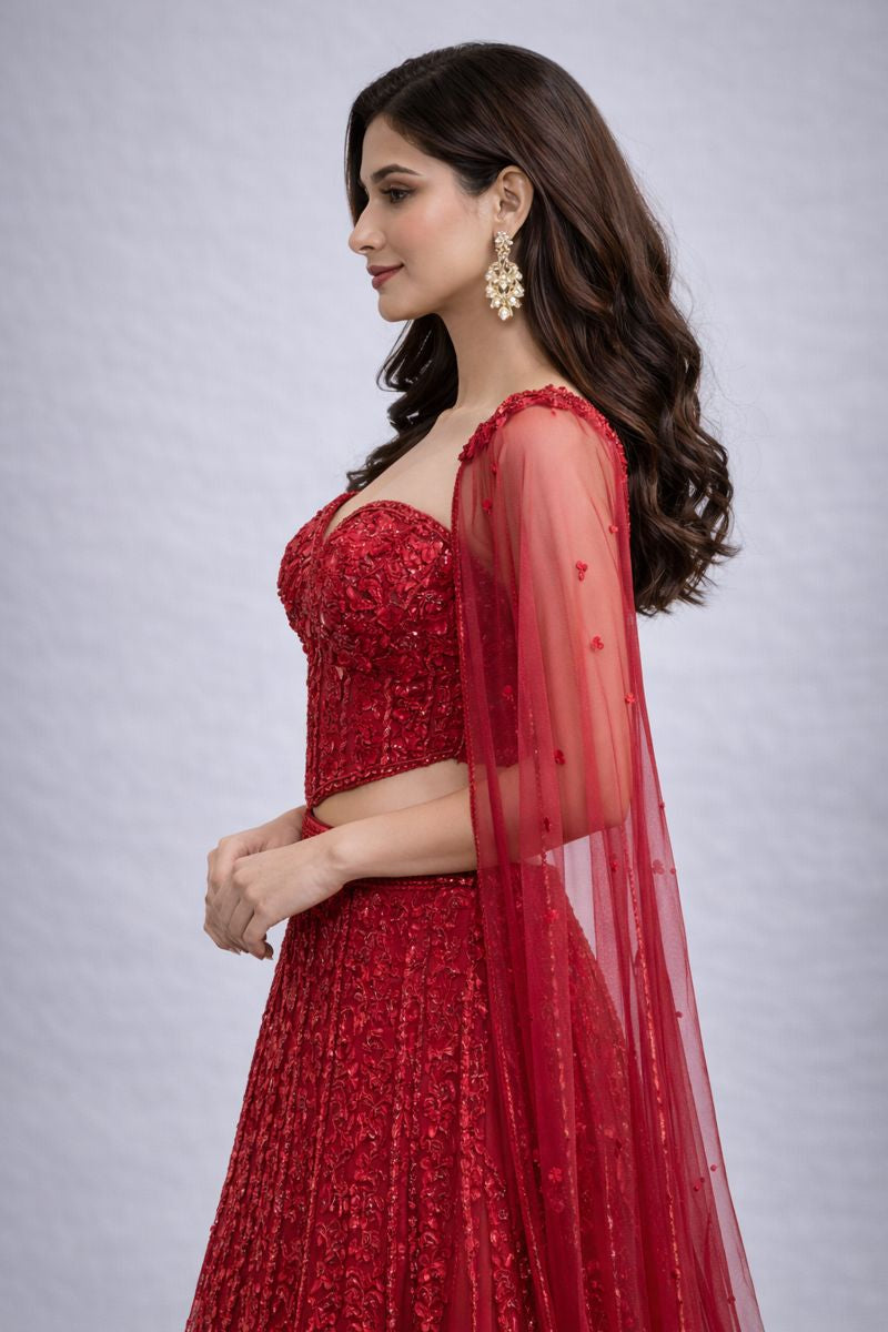 Western Crop Top Mermaid Co-ord Set Style