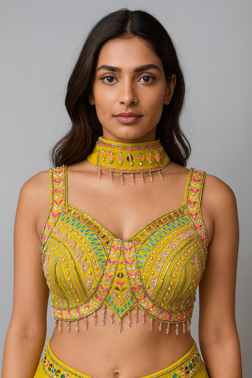 crop top sharara