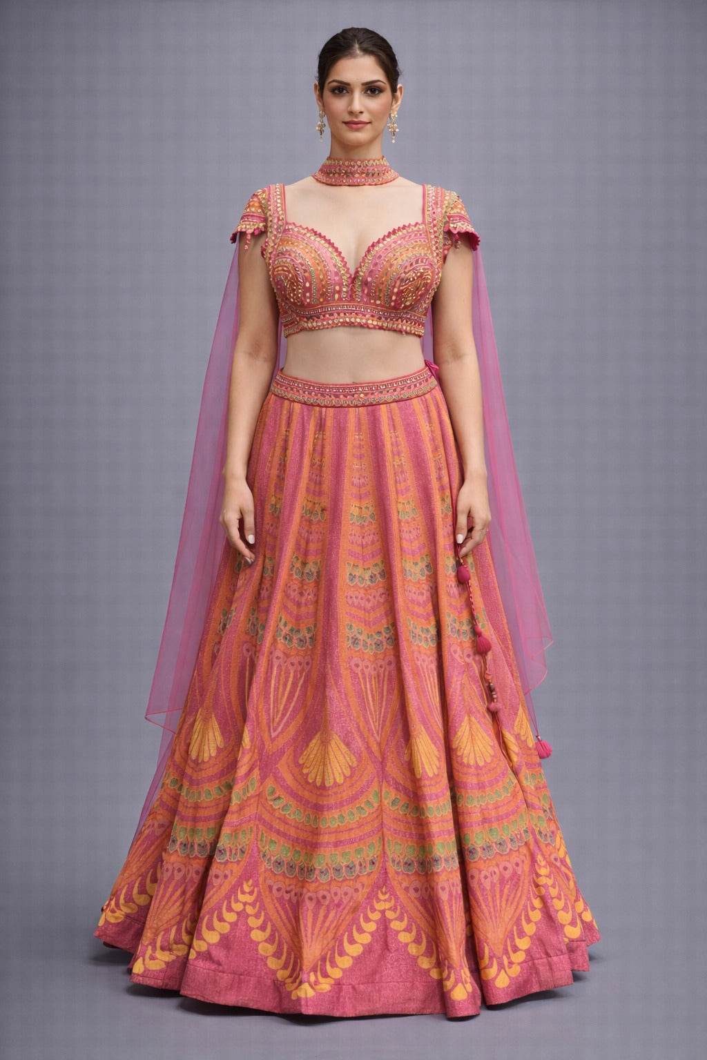 Sunset Festive Lehenga Set
