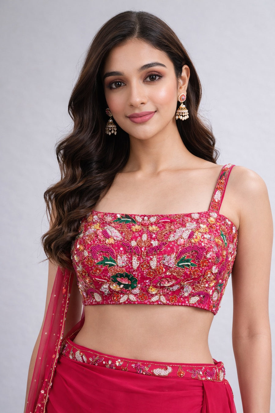 rani lehanga skirt top