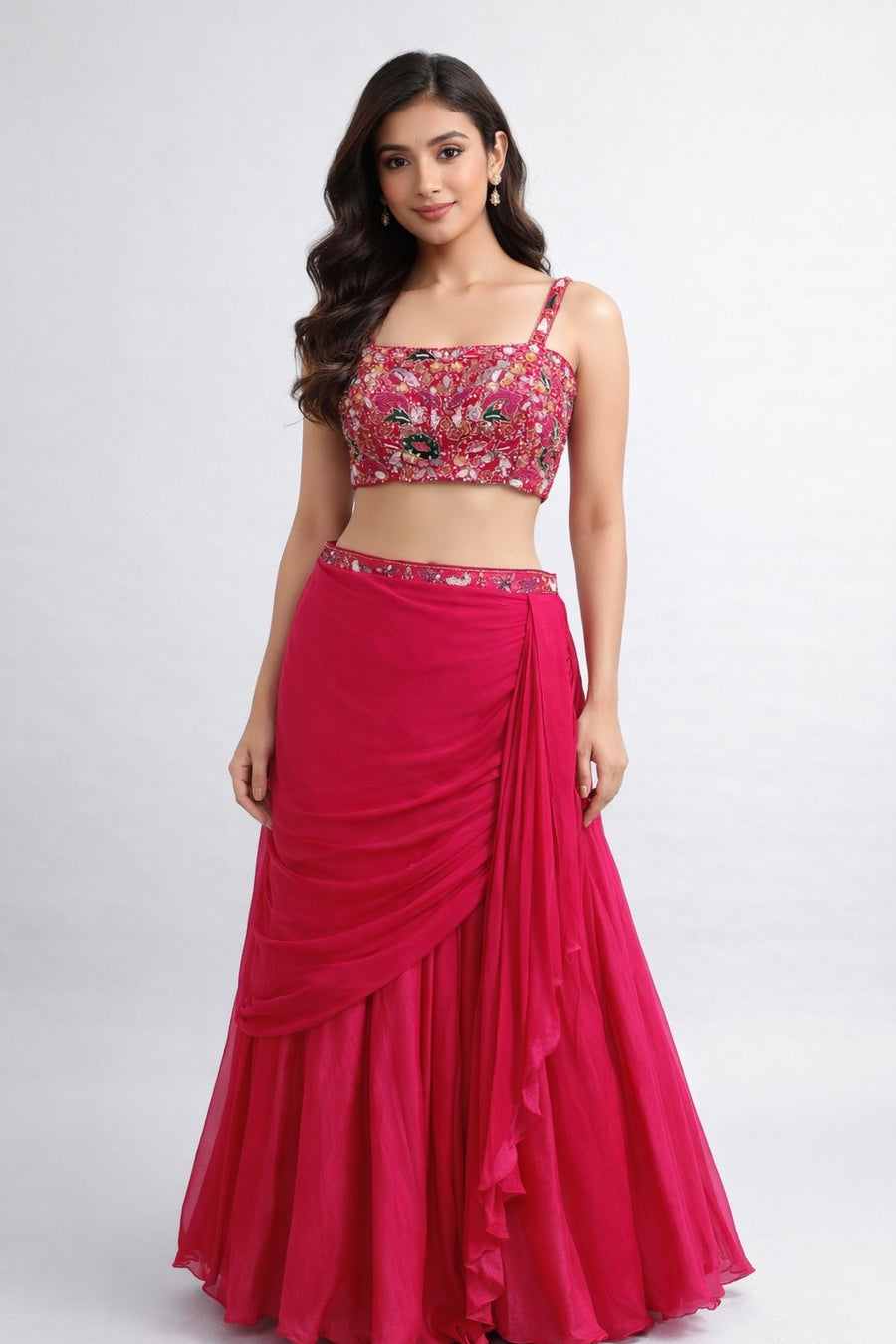 rani lehanga skirt top