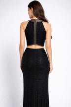 Black beautiful skirt top
