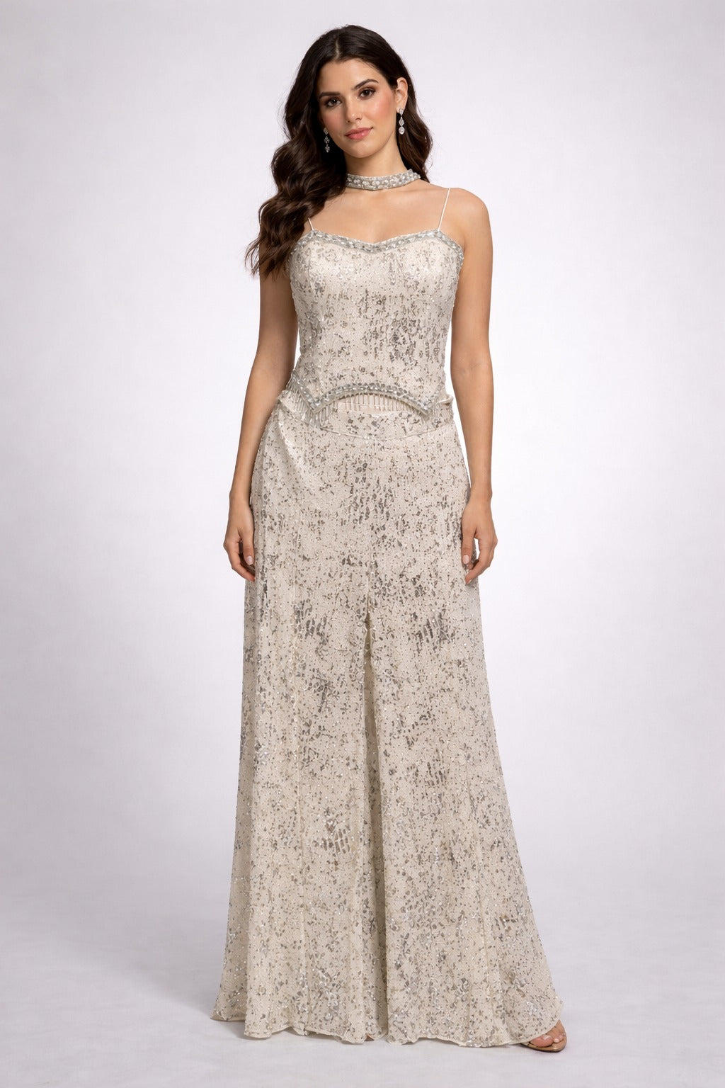 Embellished Indo-Western Co-ord Set
