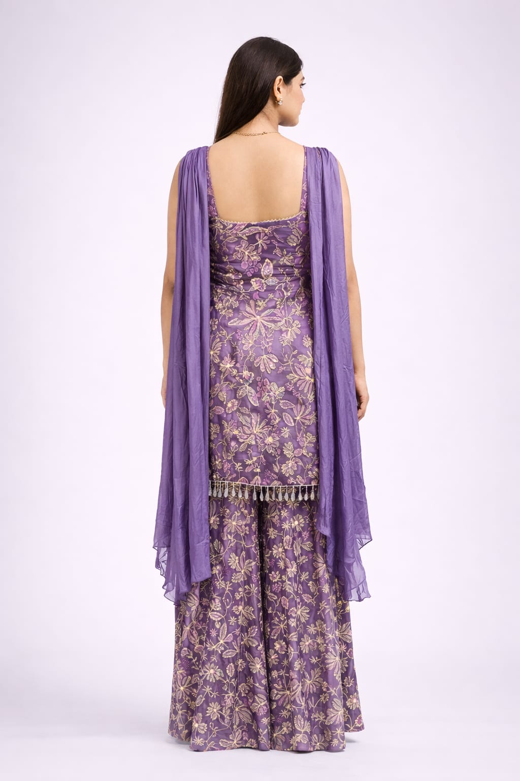 Peplum sharara