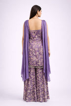 Peplum sharara