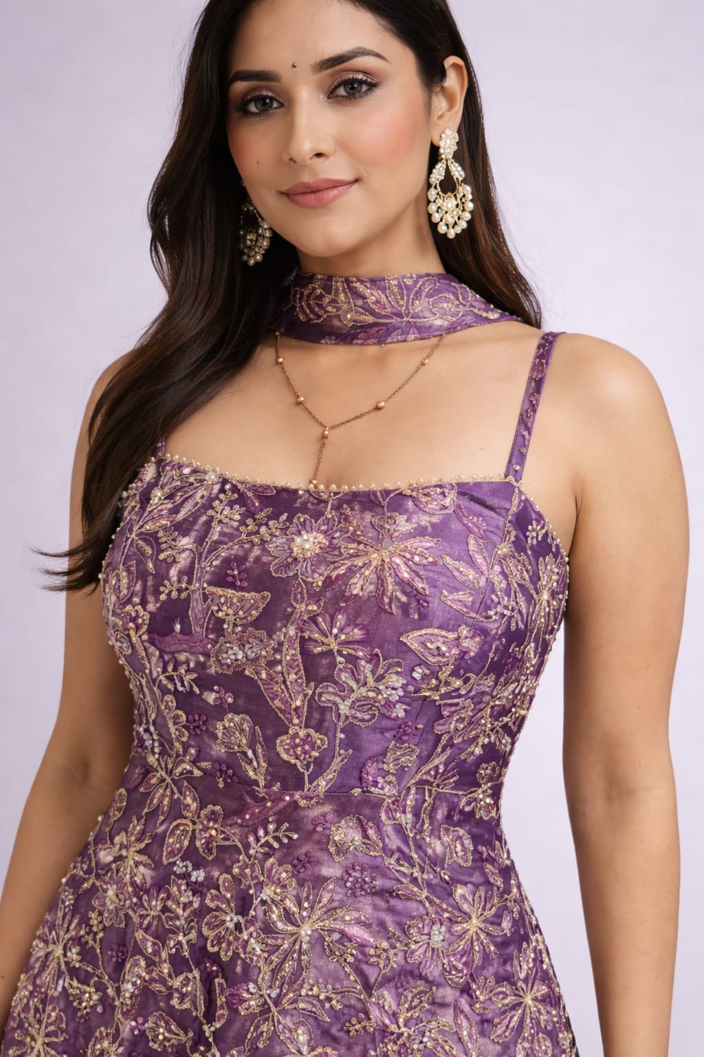 Peplum sharara