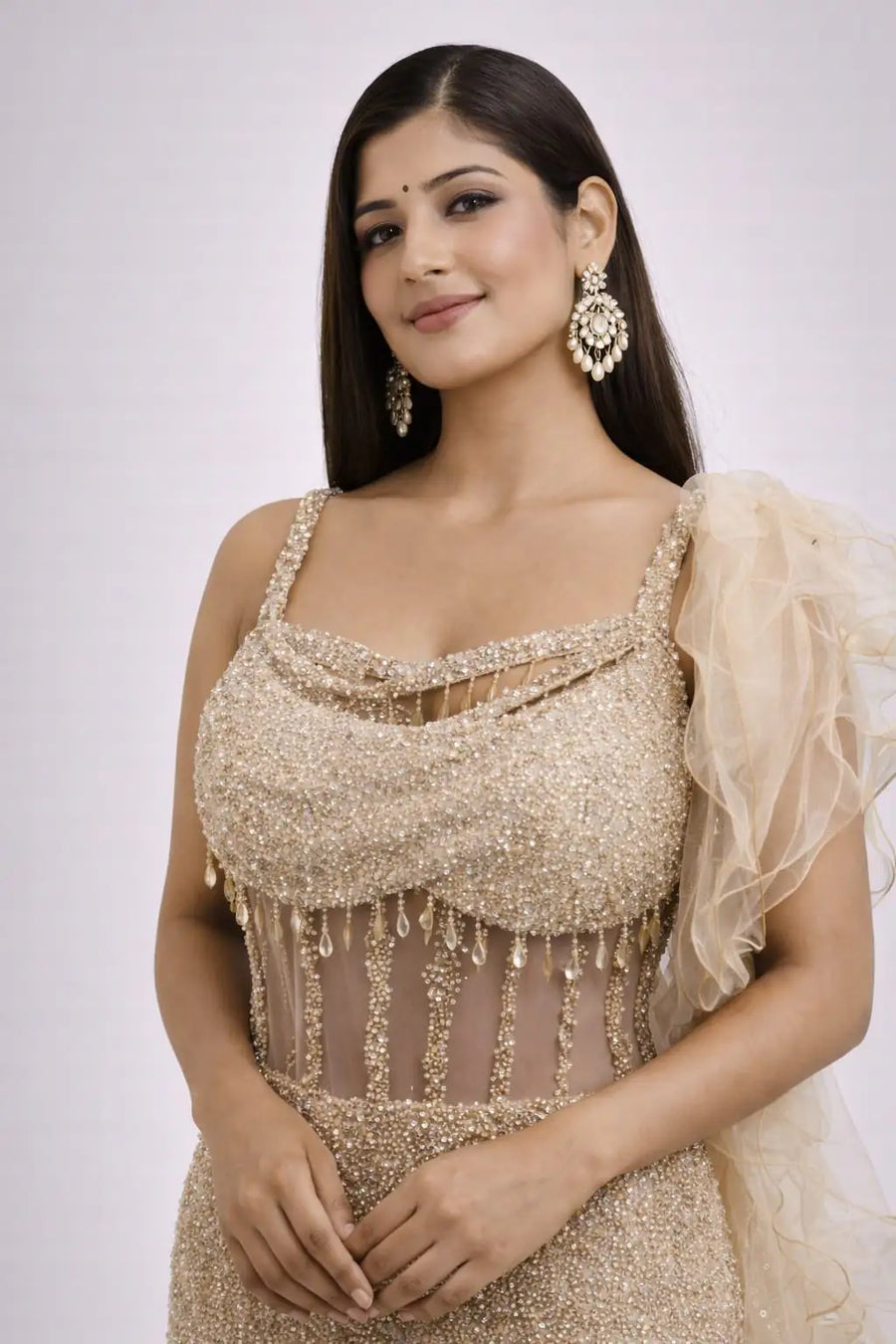 Gold gown