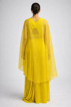 yellow traditional outfit