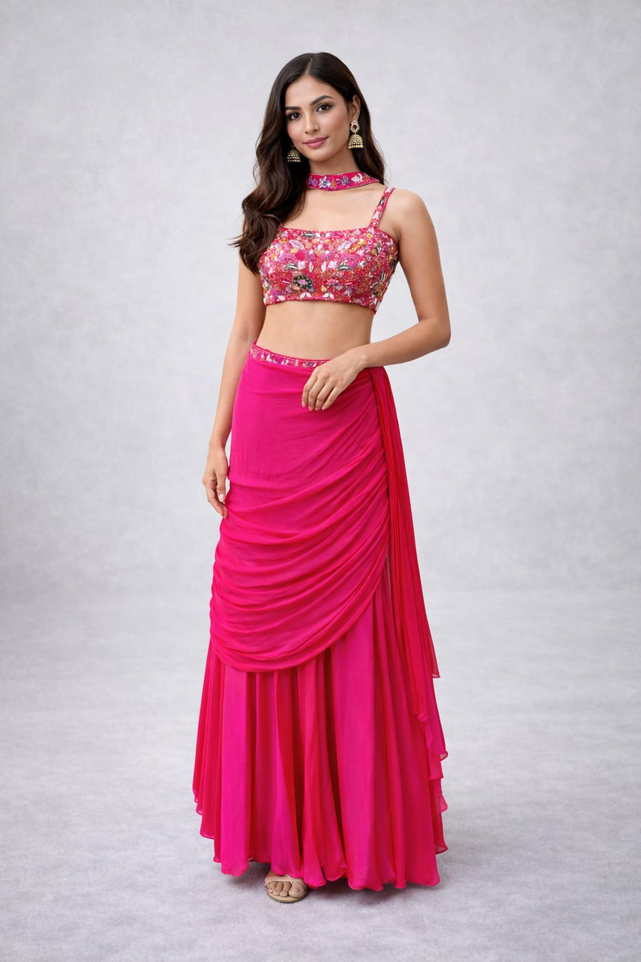 Pink Lehenga 