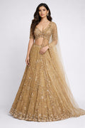 Gold Embellished Lehenga Set 