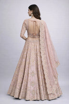  traditional pink embroidered outfit