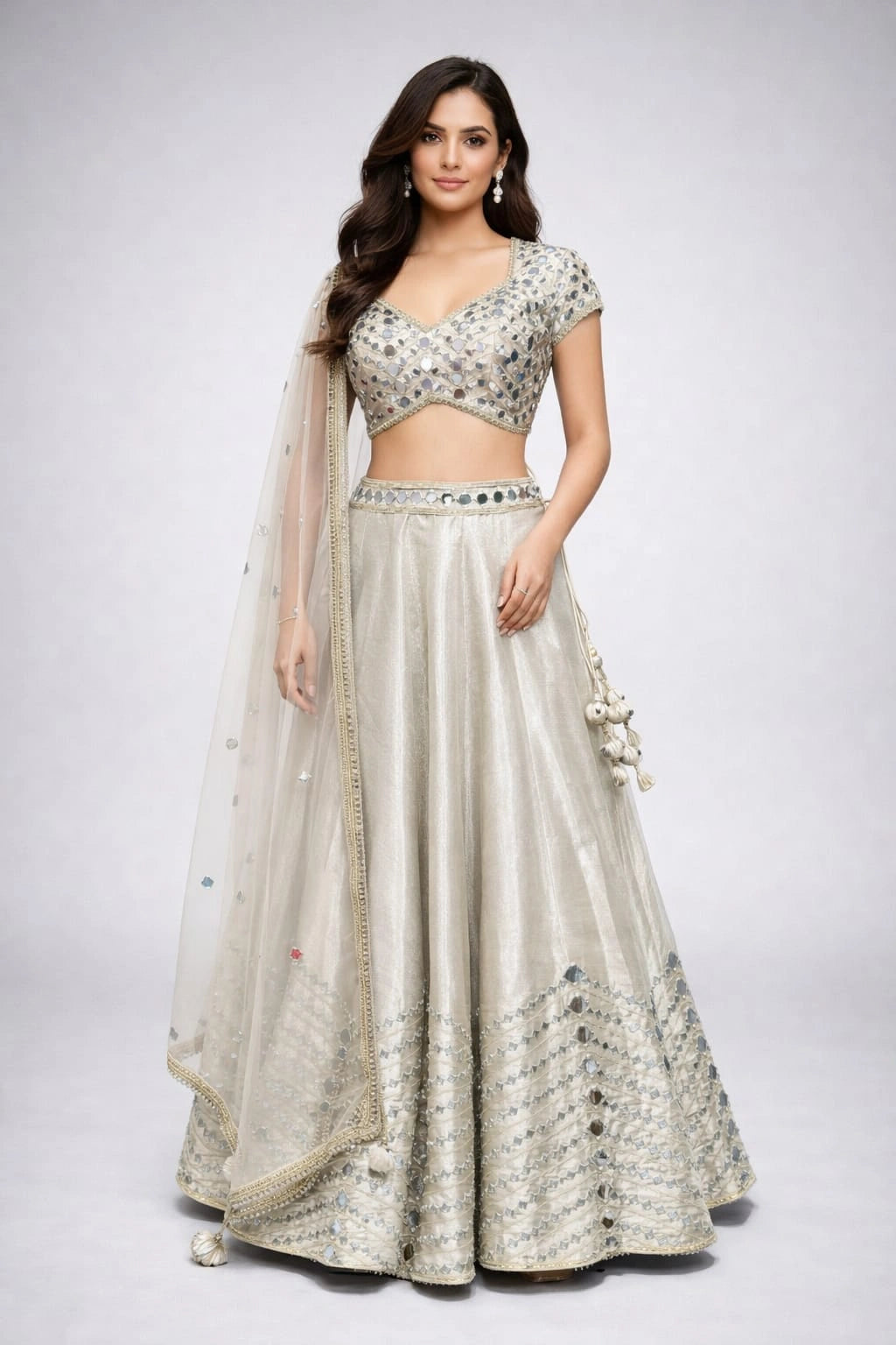 gold traditional outfit