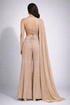 pink sharara set