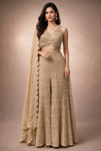 chiku sharara set