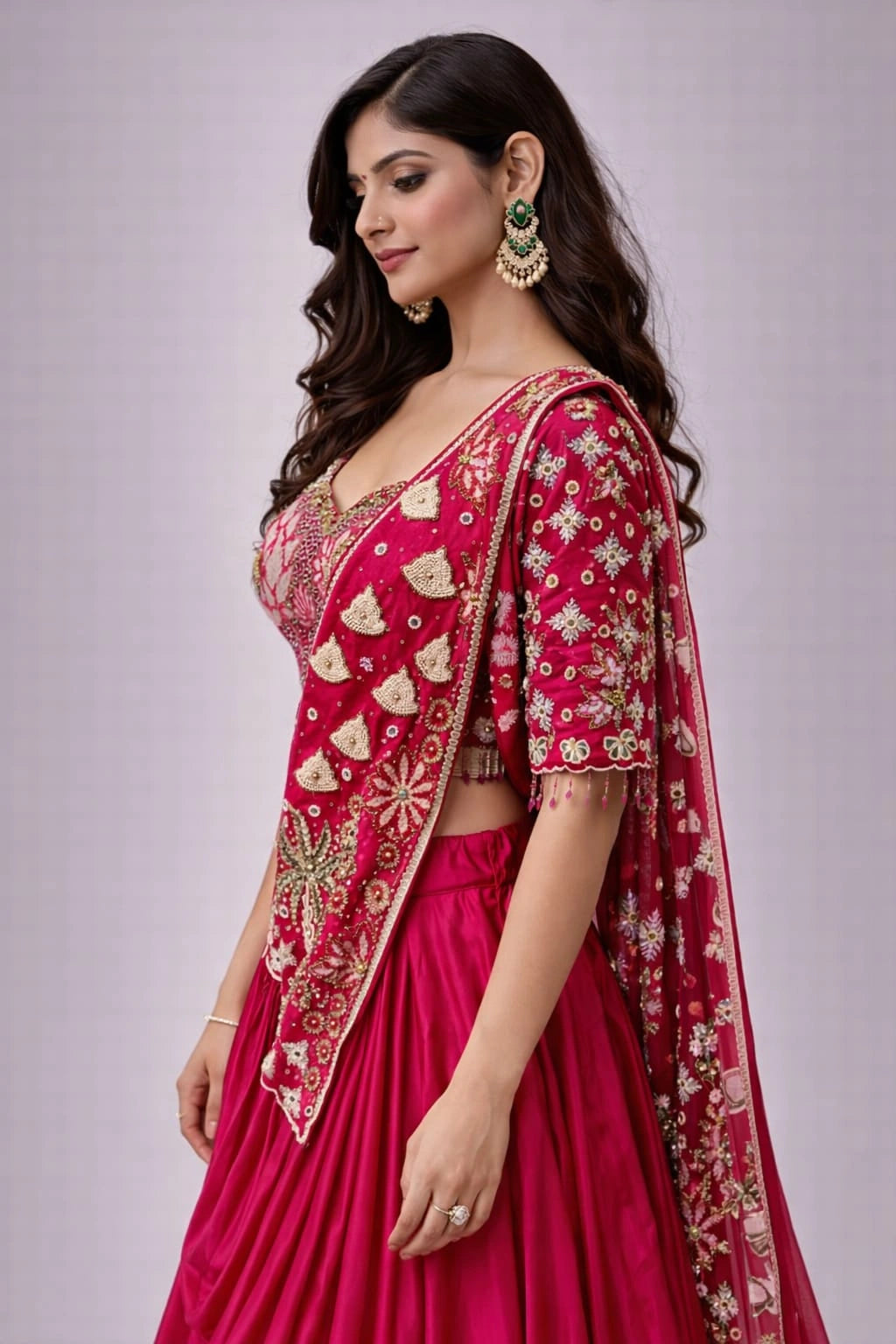 rani traditional lehenga outfit