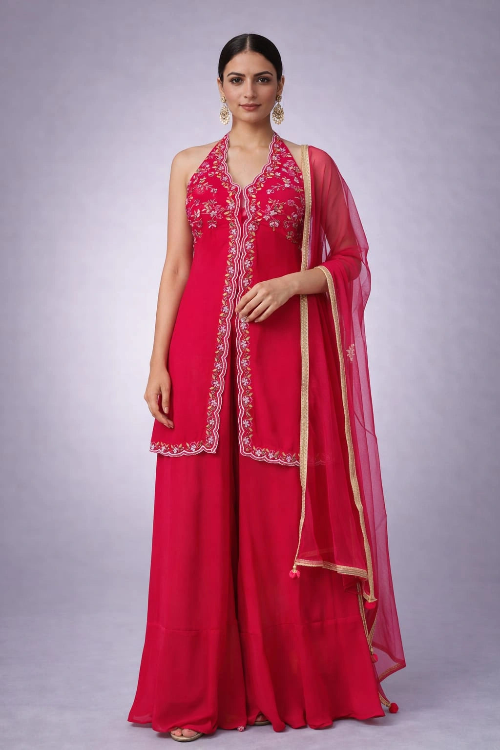 rani sharara set