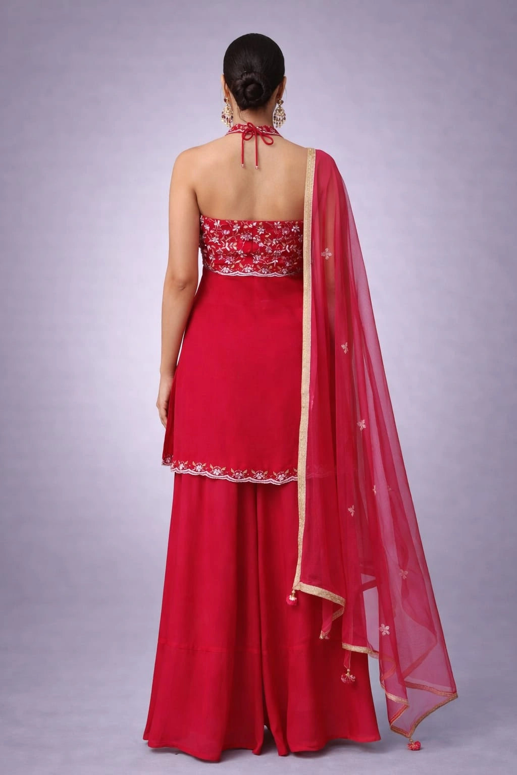 rani sharara set