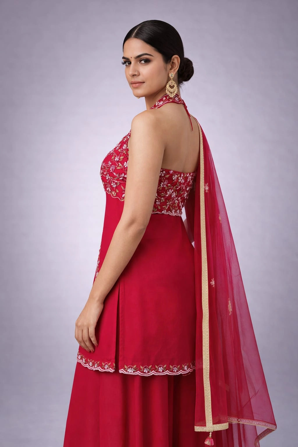rani sharara set