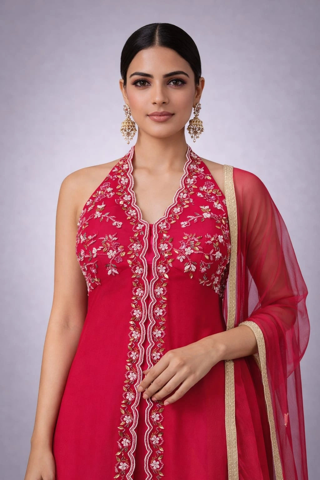 rani sharara set